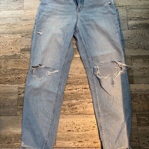 American Eagle Distressed Boyfriend Style Jeans